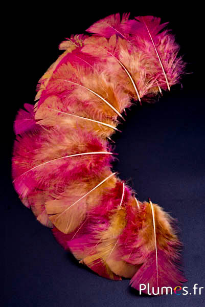 Kalkoen gespikkeld pink - 6-8 cm - kerrie